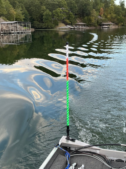 LED Boat Whips